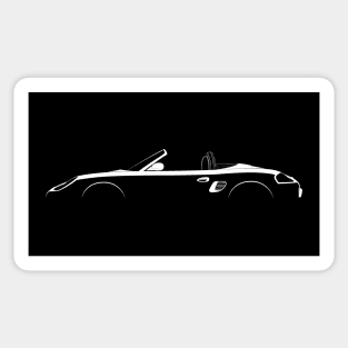 Porsche Boxster (986) Silhouette Sticker